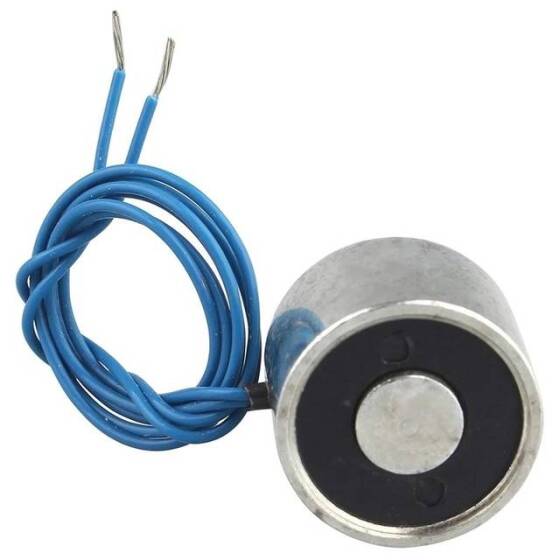 P60/60 12V DC Elektromıknatıs - 100 kg Tutma Kuvveti - 2