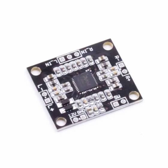 PAM8610 2x15W Çift Kanallı Stereo Dijital Güç Amplifikatörü Kartı - 2