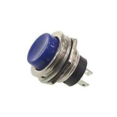 PBS26 16mm Push Buton - Mavi - 1
