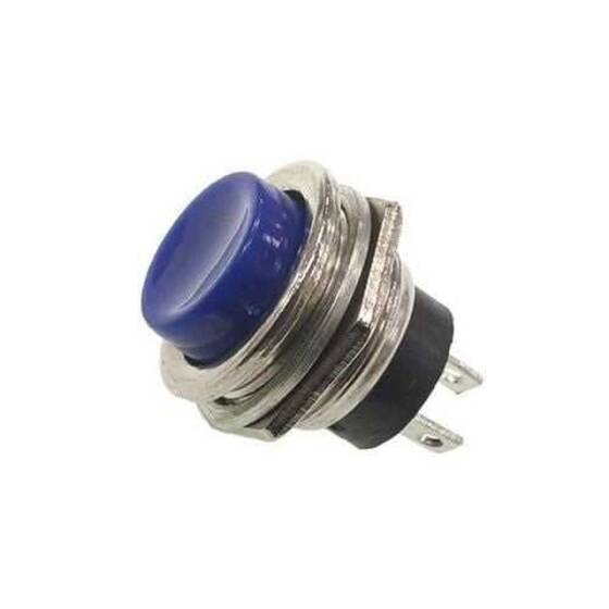 PBS26 16mm Push Buton - Mavi - 1