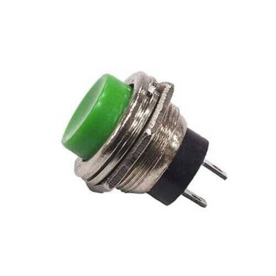 PBS26 16mm Push Buton - Yeşil - 1