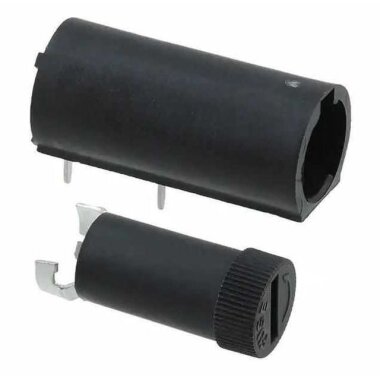 PCB Tipi Sigorta Yuvası Yatay - 5X20 Sigorta Uyumlu - 2