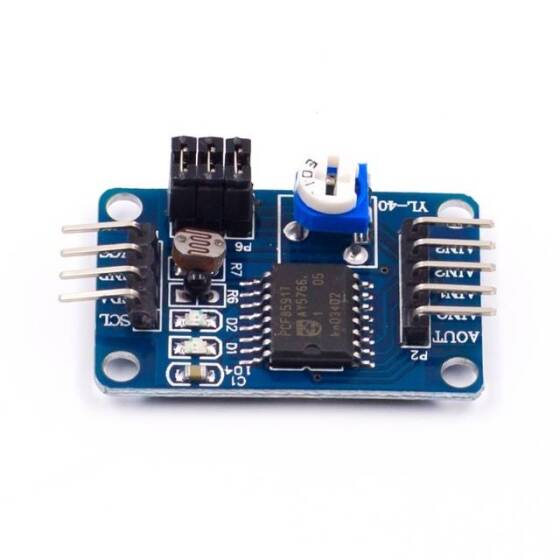 PCF8591 Analog Dijital ve Dijital Analog Dönüştürücü Modülü - 5