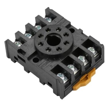 PF083A 8 Pin Vidalı Röle Soketi - 1