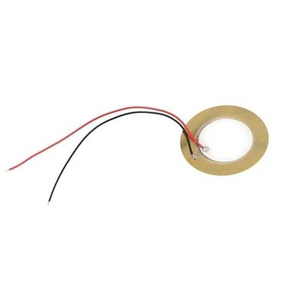 Piezo Buzzer 12mm Kablolu - 1