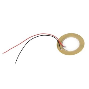 Piezo Buzzer 27mm Kablolu - 1