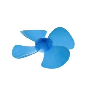 Plastik Pervane Ø100mm - Mavi - 1