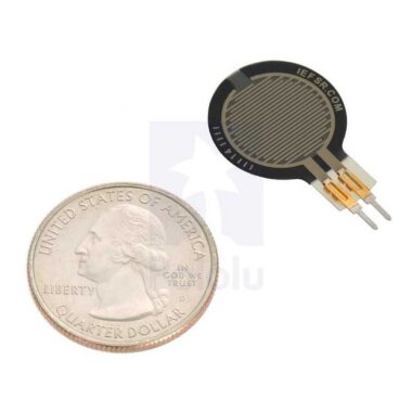 Pololu 0.6 Inch Kuvvete Duyarlı Dairesel Sensör - Kısa - 2