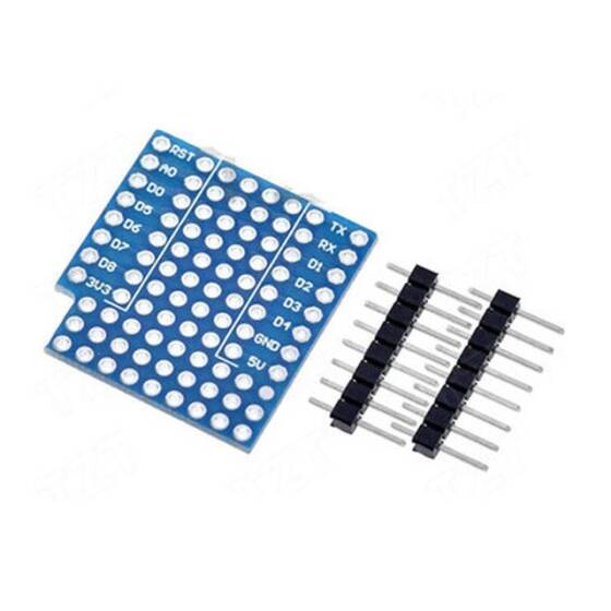 Protoboard - Wemos D1 Mini Esp8266 NodeMcu - 1