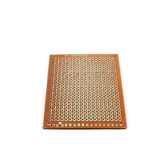 Prototip Kağıt Bakır PCB Evrensel Deney Matris Devre Kartı 3x7cm - 2