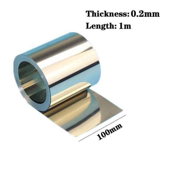 Saf Nikel Levha 0-2x10x100mm - 2