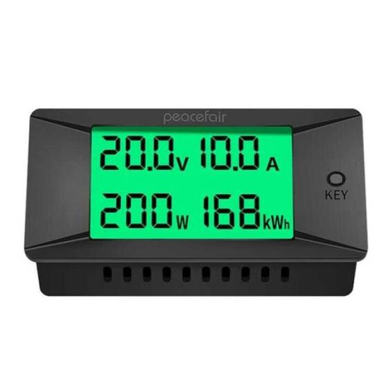 PZEM-025 0-300V 200A Voltmetre Ampermetre - Batarya Kapasite Yöneticisi - 2