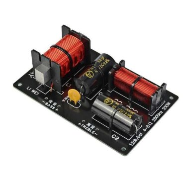 QS-202 350W 2800Hz 2 Yollu Hoparlör Crossover Ses Filtresi Frekans Bölücü - 1