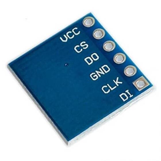 QSPI DIP Breakout Kartı - W25Q64 - 64 MBit 8 Mbyte - 4