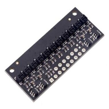 QTR-HD-11A 11 Kanal Analog Kizilötesi Sensör Modülü - 4mm - 1