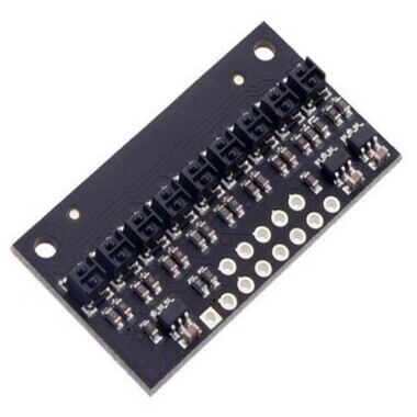 QTRX-HD-09A 9 Kanal Analog Kizilötesi Sensör Modülü - 4mm - 1