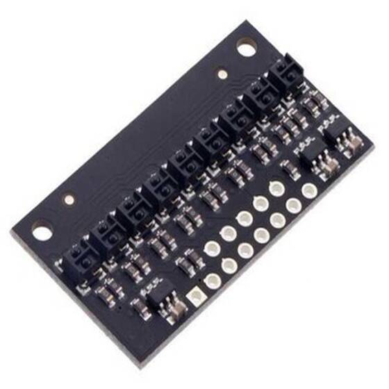 QTRX-HD-09A 9 Kanal Analog Kizilötesi Sensör Modülü - 4mm - 1