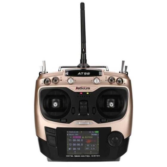Radiolink AT9S Pro 2.4GHz 12 Kanal Kumanda ve R9DS Alıcı - 1