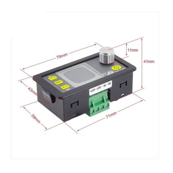 RD DPS3003 Sabit Gerilim Akım Adım Aşağı Programlanabilir Güç Kaynağı Modülü Buck Gerilim Dönüştürücü Renkli LCD Voltmetre - 3