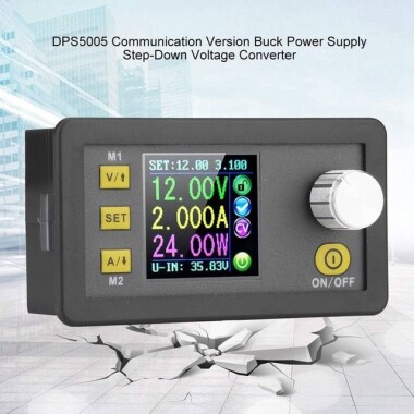 RD DPS5005 İletişim Sabiti DC-DC Gerilim Akım Kademeli Güç Kaynağı Modülü Buck Gerilim Dönüştürücü Voltmetre 50 V 5A - 4