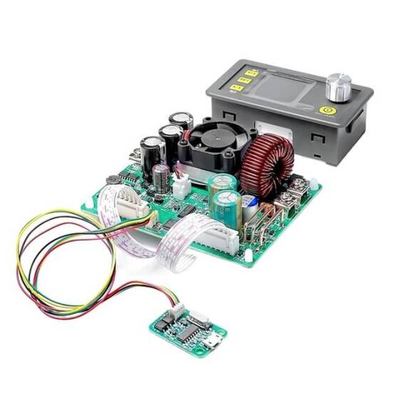 RD DPS5015 İletişim Sabit Gerilim Akım DC Adım Aşağı Güç Kaynağı Modülü Buck Gerilim Dönüştürücü LCD Voltmetre 50 V 15A - 1