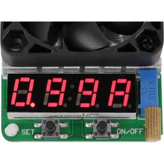 RD LD35 USB Arayüzü Elektronik Yük Direnci Deşarj Akü Testi LED Ekran Fan Ayarlanabilir Akım Gerilimi 5A 35W - 4