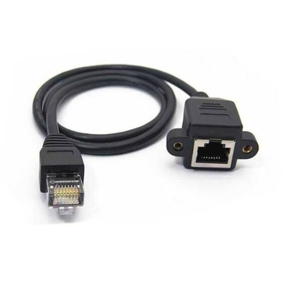 RJ45 10m Panel Tipi Ethernet Uzatma Kablosu - 1