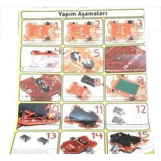 Robibi Işık İzleyen Robot Kiti - Demonte - 4