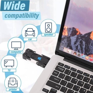 Robot Cube Mor U102 Mini Kapaklı U Disk USB2.0 512MB - 4