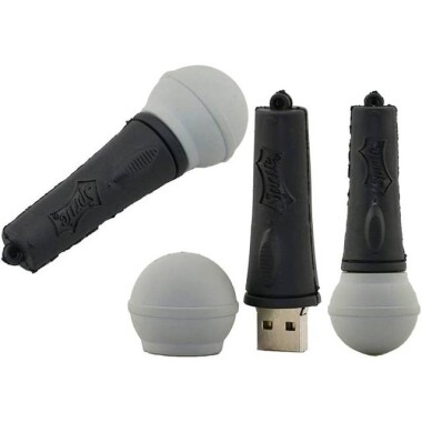 Robot Cube Siyah U102 Kapaklı U Disk USB2.0 16GB - 1
