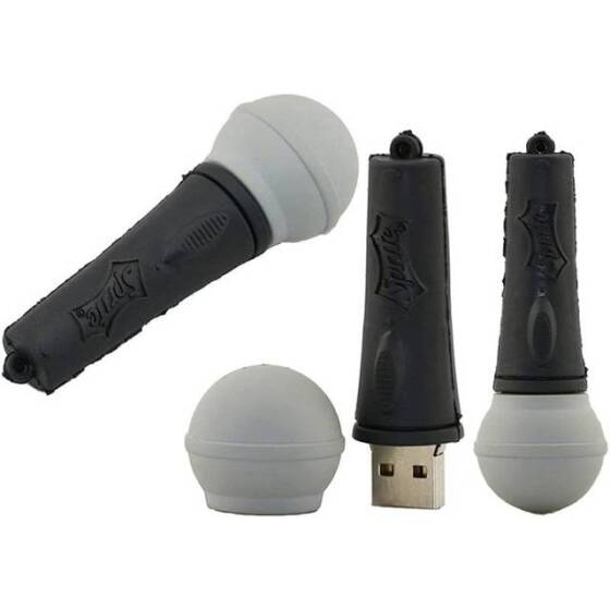 Robot Cube Siyah U102 Kapaklı U Disk USB2.0 16GB - 1