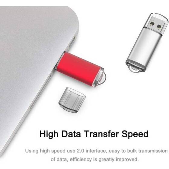 Robot Cube Siyah U102 Mini Kapaklı U Disk USB2.0 1GB - 3