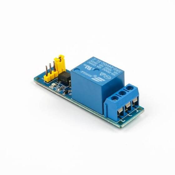 Röle Çıkışı 1 Yollu Röle Modülü 24V Optokuplörlü Düşük Seviye Tetikleyici - 3