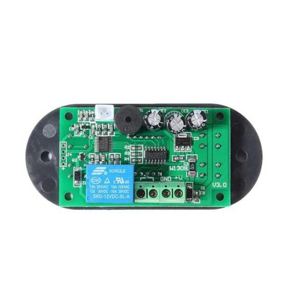 Röle Çıkışlı Dijital Termostat 12V Sıcaklık Kontrol Cihazı XH-W1308 - 2