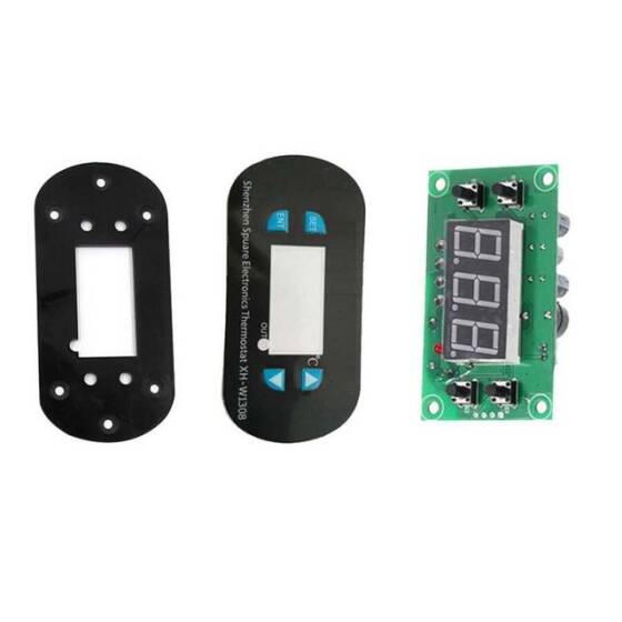 Röle Çıkışlı Dijital Termostat 12V Sıcaklık Kontrol Cihazı XH-W1308 - 3