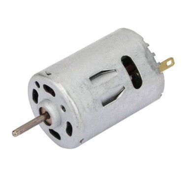 RS-385 DC 24V 7000RPM Mini Fırçalı DC Motor - Motor Çapı: 27.6mm - 2