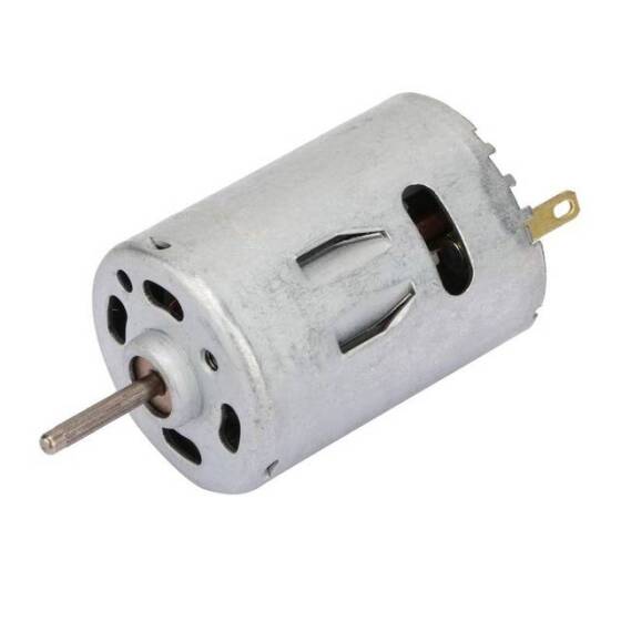 RS-385 DC 24V 7000RPM Mini Fırçalı DC Motor - Motor Çapı: 27.6mm - 2