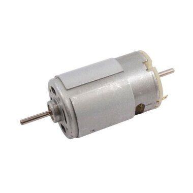 RS555 24V 10000RPM Redüktörsüz DC Motor - Çift Milli - Görsu Elektronik