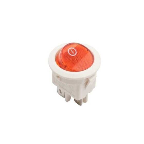 RS601 Yaylı 3 Pin ON-OFF Anahtar - Beyaz - 1