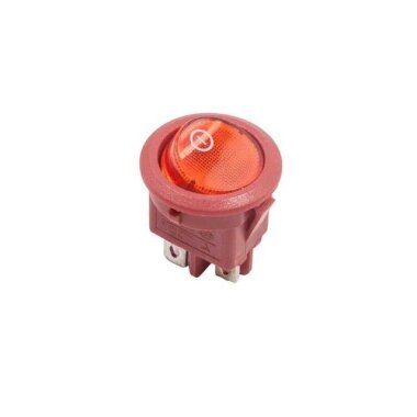 RS601 Yaylı 3 Pin ON-OFF Anahtar - Kırmızı - 1