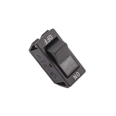 RS606 Tekli Dar 2 Pin On/Off Anahtar - Siyah - 1