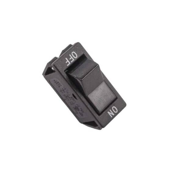 RS606 Tekli Dar 2 Pin On/Off Anahtar - Siyah - 1