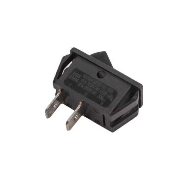 RS606 Tekli Dar 2 Pin On/Off Anahtar - Siyah - 3