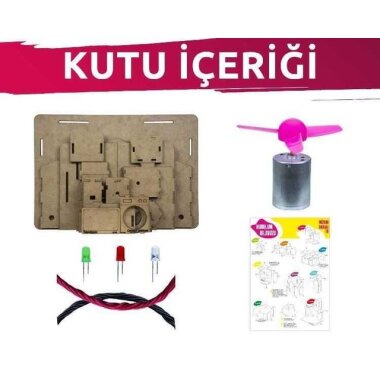 Rüzgar Enerjili Ev Yapımı Elektrik Üreten Ev Projesi - 3