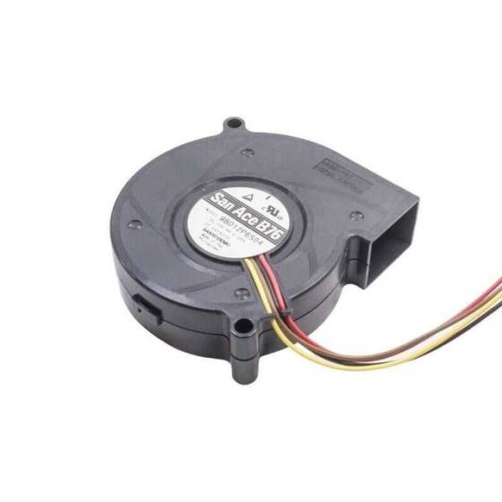 San Ace B76 12V 0.28A 4P Salyangoz Fan - 1