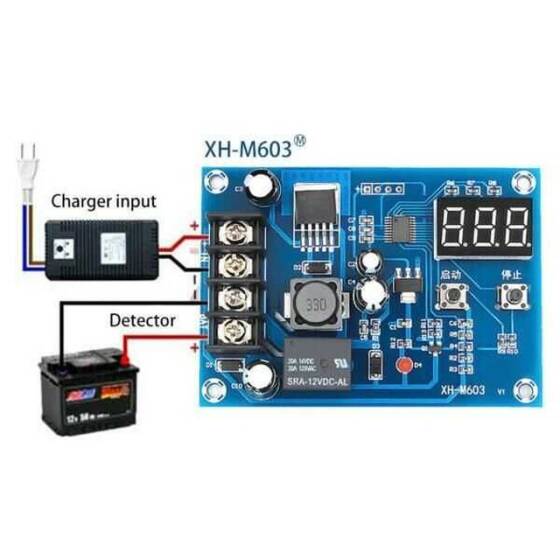 Şarj Kontrol Devresi 12-24V Akü ve Lityum Pil Uyumlu - 4