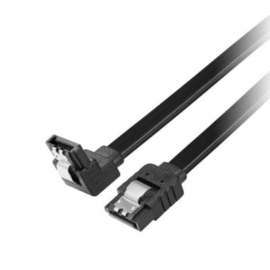 SATA 3 III 6Gbps HDD SSD Hard Disk Hard Drive Kablosu 90C - Siyah - 2