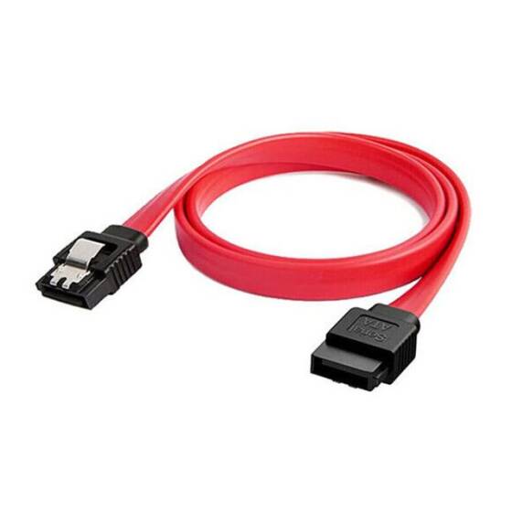 SATA 3 III 6Gbps HDD SSD Hard Disk Hard Drive Kablosu - Kırmızı - 1