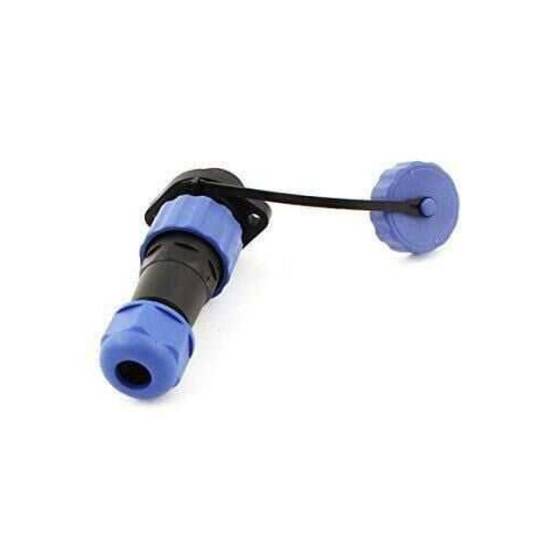 SD16 9 Pin 16mm Su Geçirmez Konnektör Takımı - Flanşlı Panel Tipi - 8