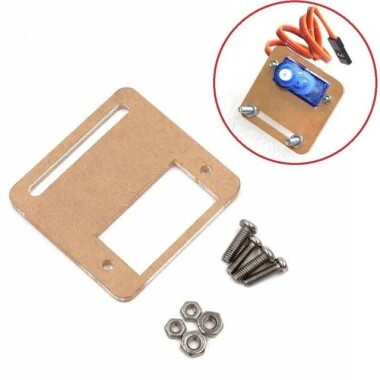 SG90 Micro Servo Motor 9g Servo RC için Servo Montaj Tutucu Braketi - 2